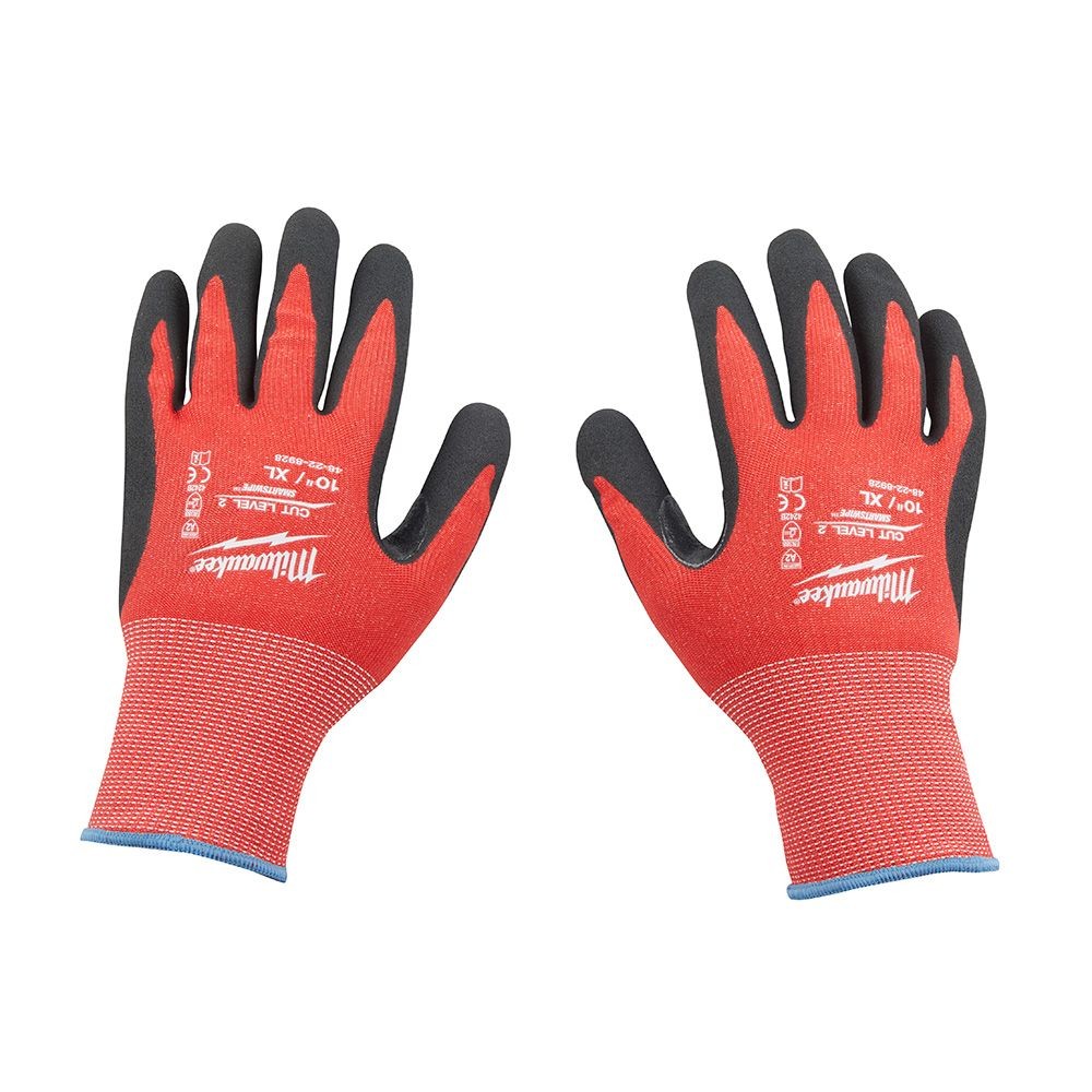 Milwaukee 48-22-8927B Cut Level 2 Nitrile Dipped Gloves - Large - Bulk 12PK - 2