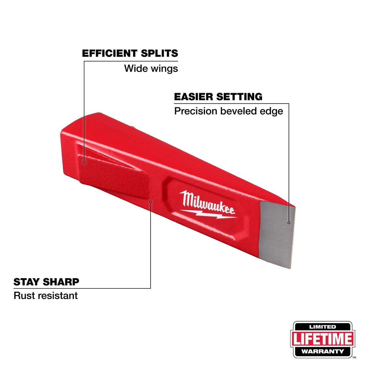 Milwaukee 48-22-9065 5lb Splitting Wedge - 2