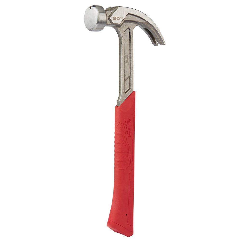 Milwaukee 48-22-9080 20oz Curved Claw Smooth Face Hammer - 2