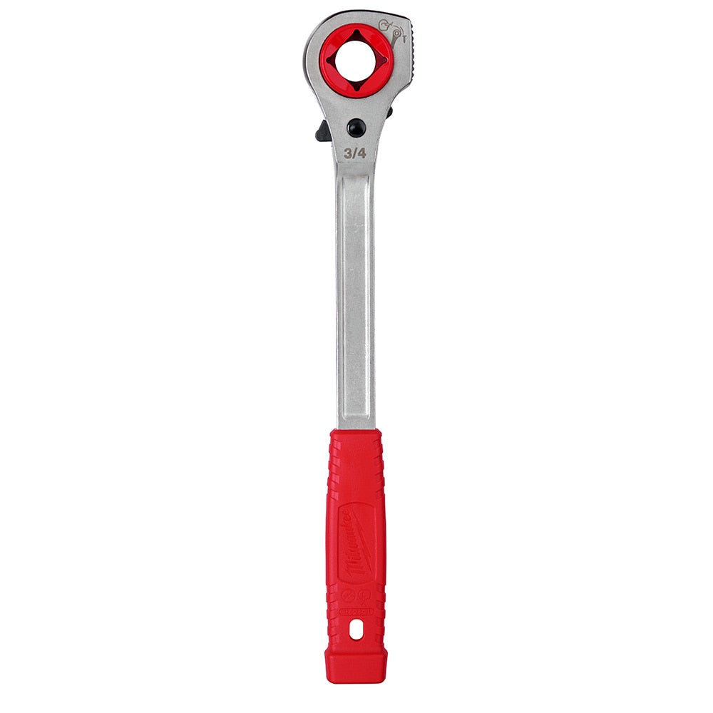 Milwaukee 48-22-9213M Lineman's High-Leverage Ratcheting Wrench w/ Milled Face - 2