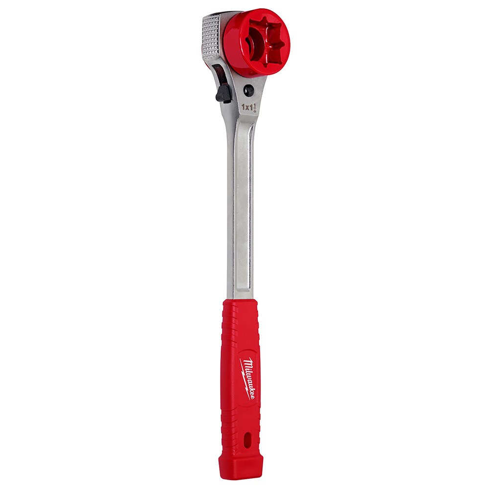 Milwaukee 48-22-9213M Lineman's High-Leverage Ratcheting Wrench w/ Milled Face - 3