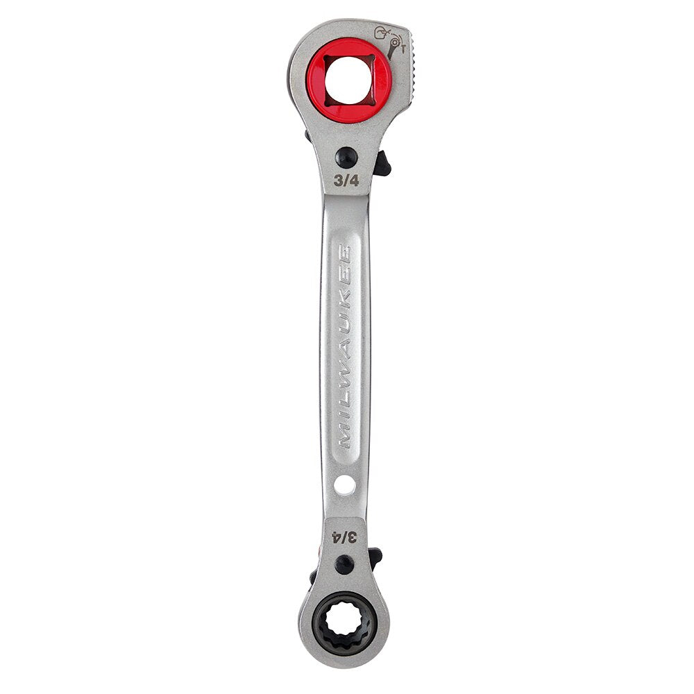 Milwaukee 48-22-9216M Lineman's 5in1 Racheting Wrench w/ Milled Face - 2