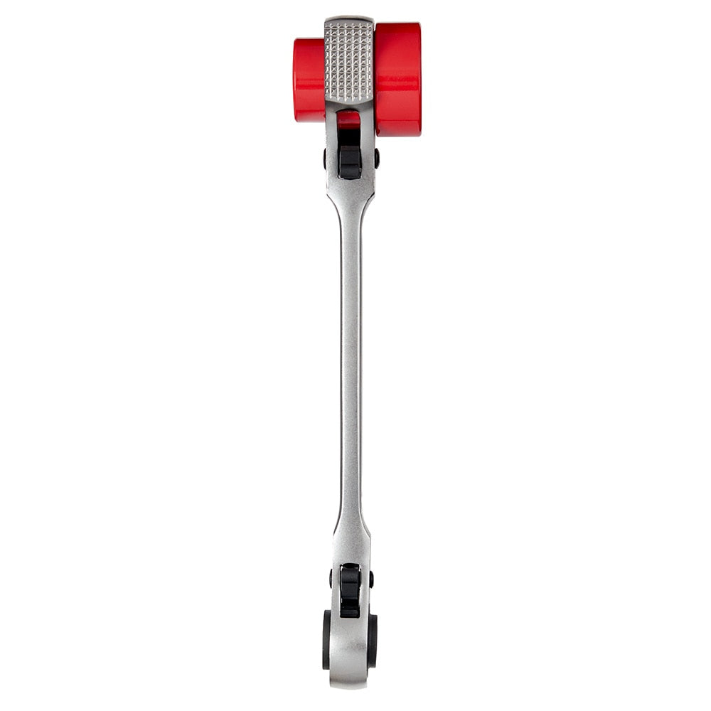 Milwaukee 48-22-9216M Lineman's 5in1 Racheting Wrench w/ Milled Face - 4