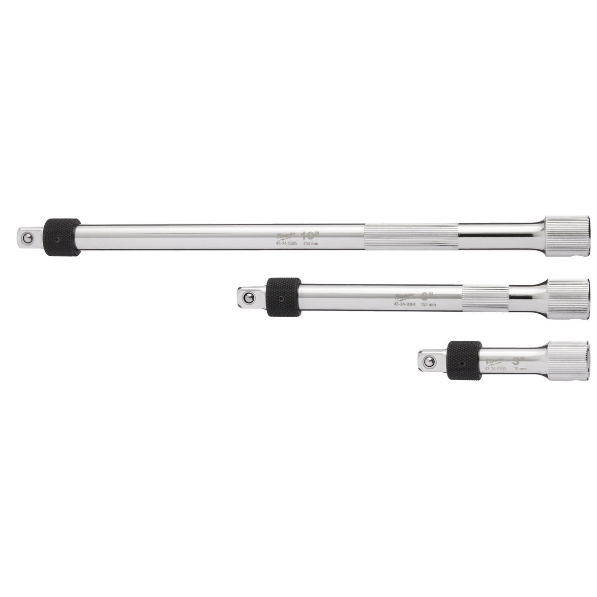 Milwaukee 48-22-9361 3pc 3/8” Drive Locking Extension Set