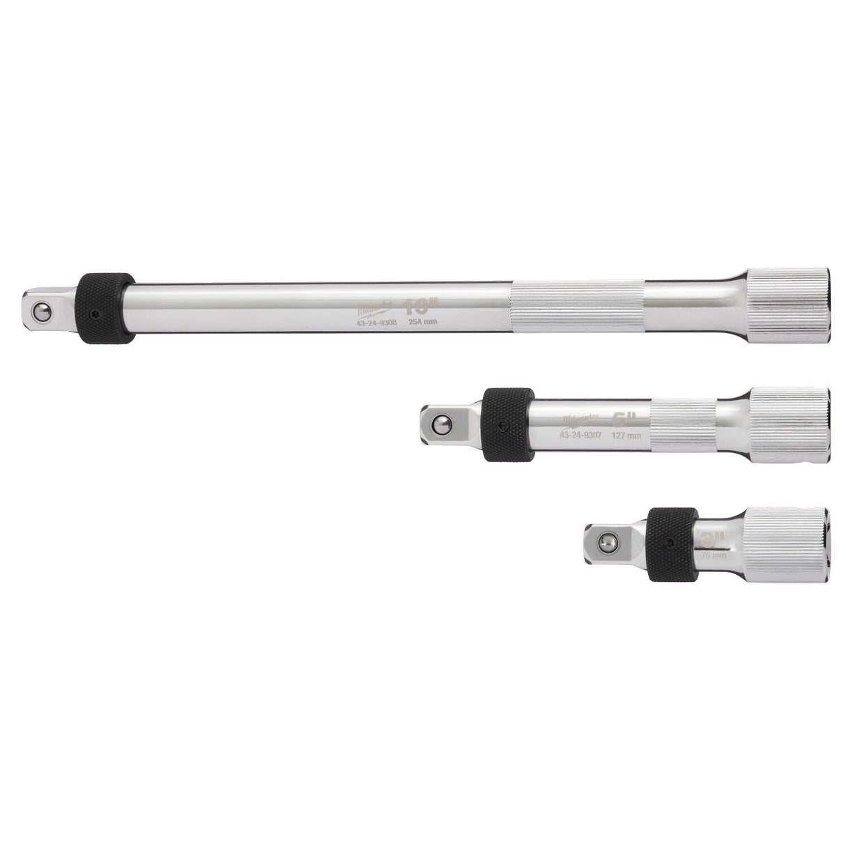 Milwaukee 48-22-9362 3pc 1/2” Drive Locking Extension Set