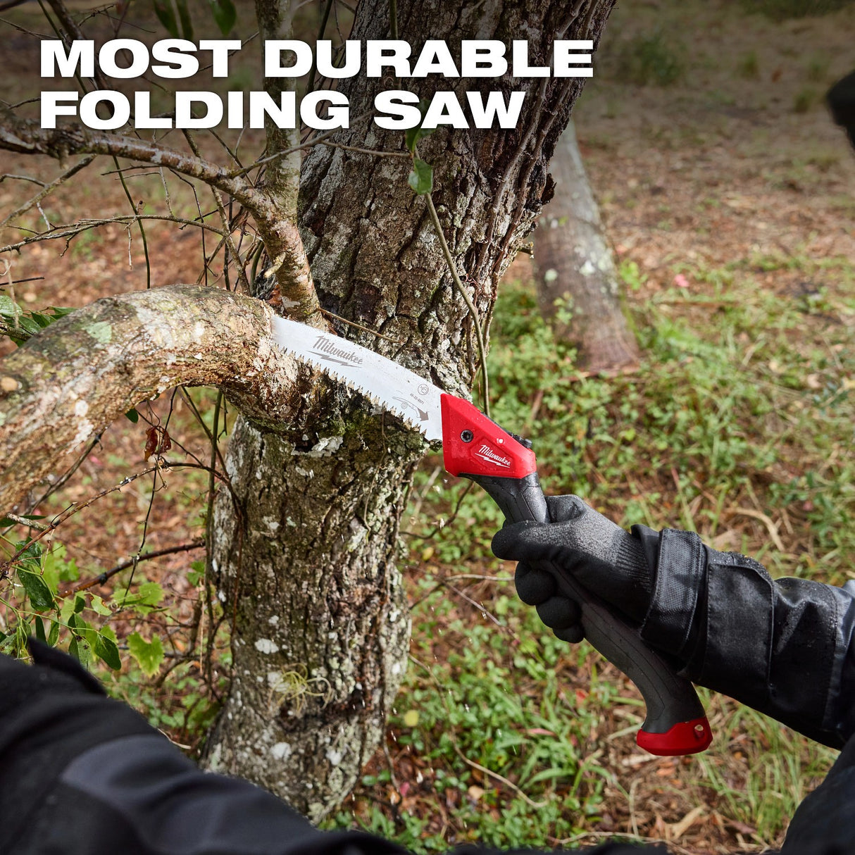 Milwaukee 48-22-9371 10" Folding Pruning Saw – Fast, Clean Cutting for Branches up to 6" - 10