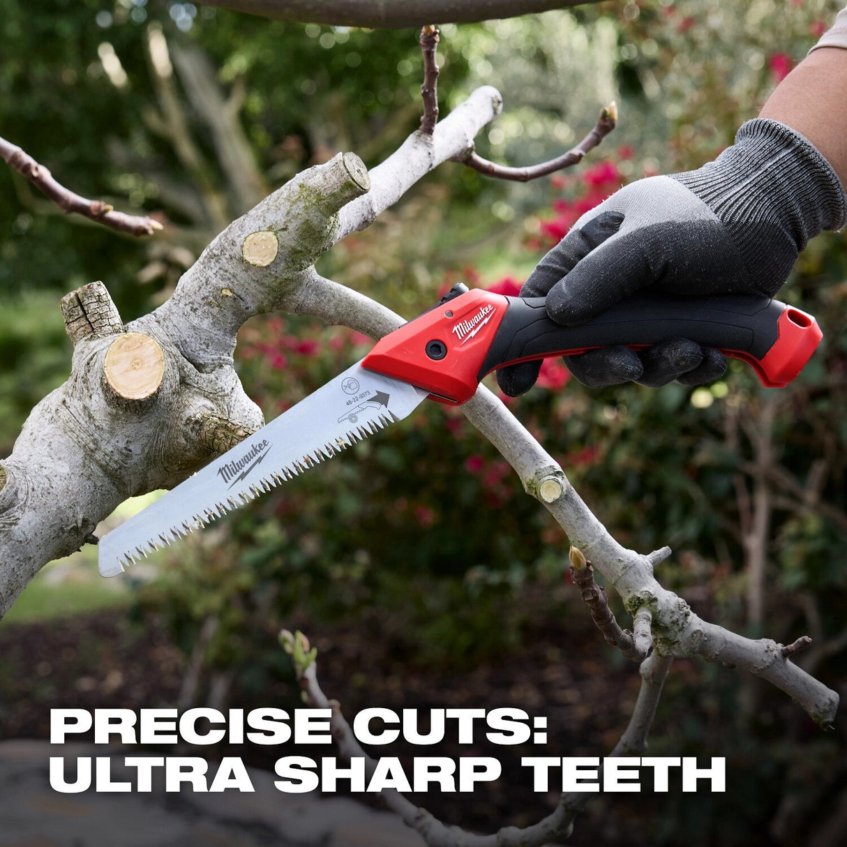 Milwaukee 48-22-9373 7" Straight Folding Pruning Saw with High Carbon Steel Blade - 6