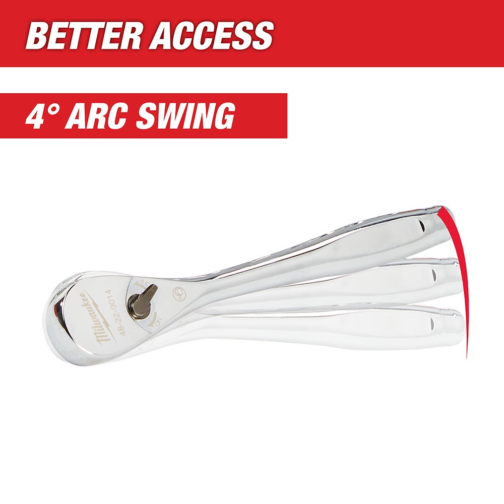 Milwaukee 48-22-9482 3/8” 32pc Ratchet and Socket Set in PACKOUT - Metric - 6