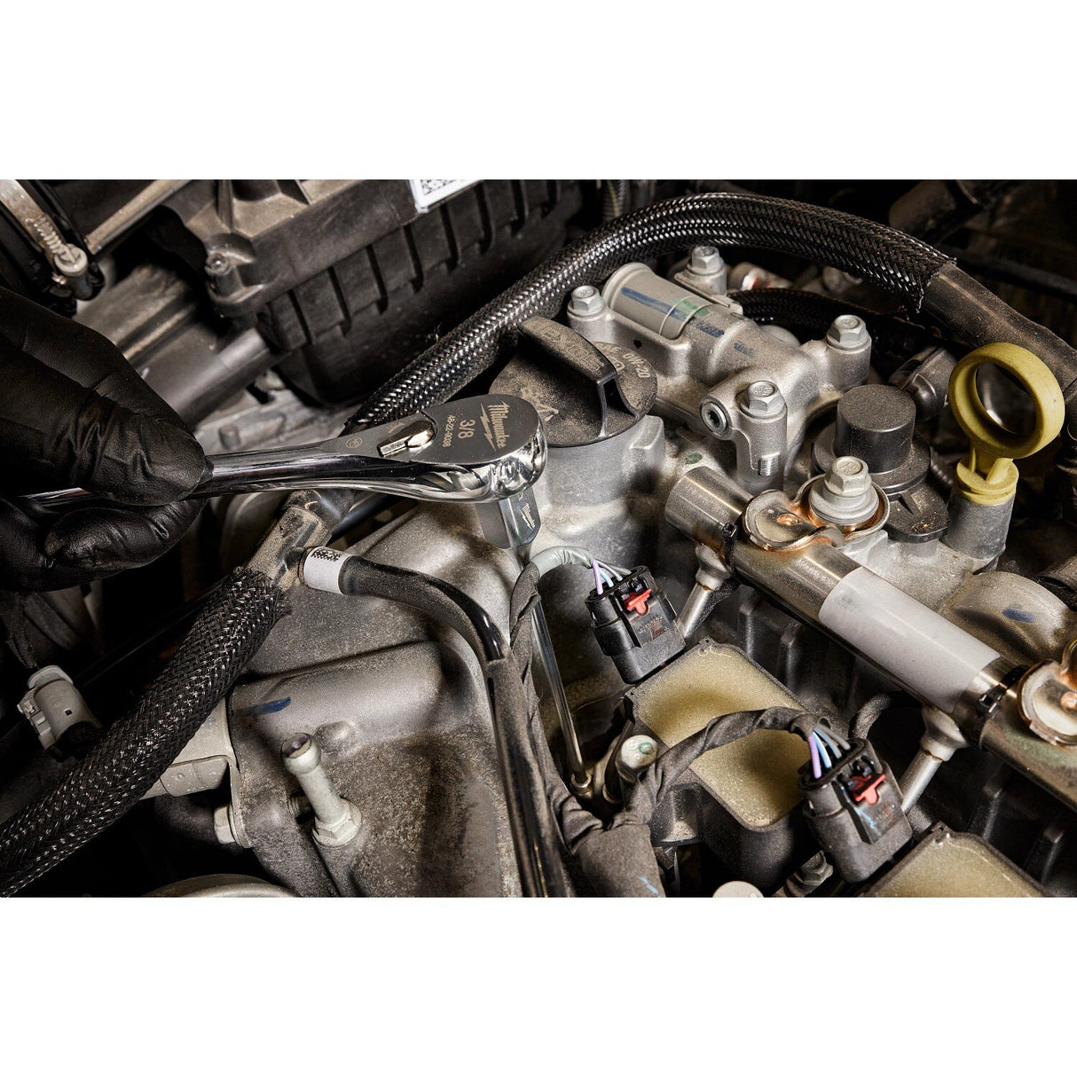 Milwaukee 48-22-9547 Metric Long Hex Bit Socket Set for 3/8 in. Drive (7 Piece) - 6