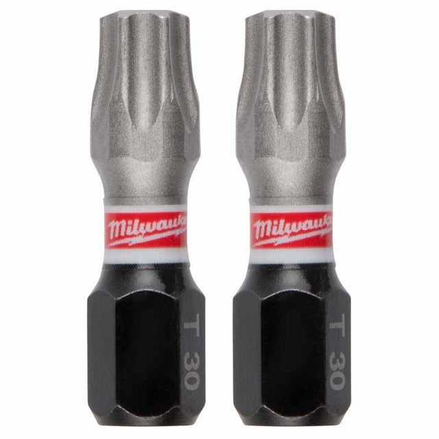 Milwaukee 48-32-4137 SHOCKWAVE Impact Duty 1" T30 Insert Bits 25 Pk for Impact Drivers/Drill Drivers