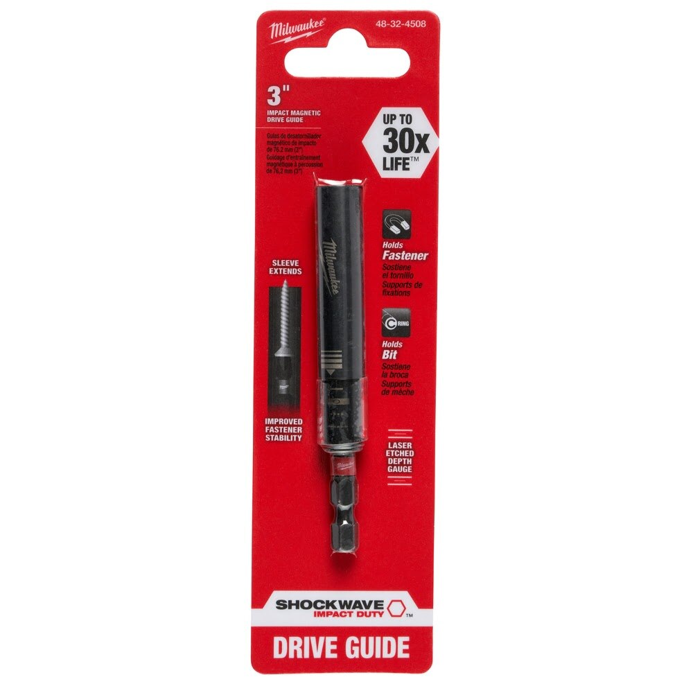 Milwaukee 48-32-4508 SHOCKWAVE 3" Impact Drive Guide - 4