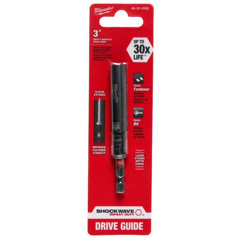 Milwaukee 48-32-4508 SHOCKWAVE 3" Impact Drive Guide - 4
