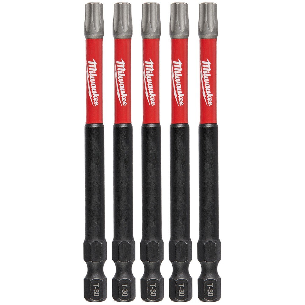 Milwaukee 48-32-4580 Shockwave 3.5" T30 5PK