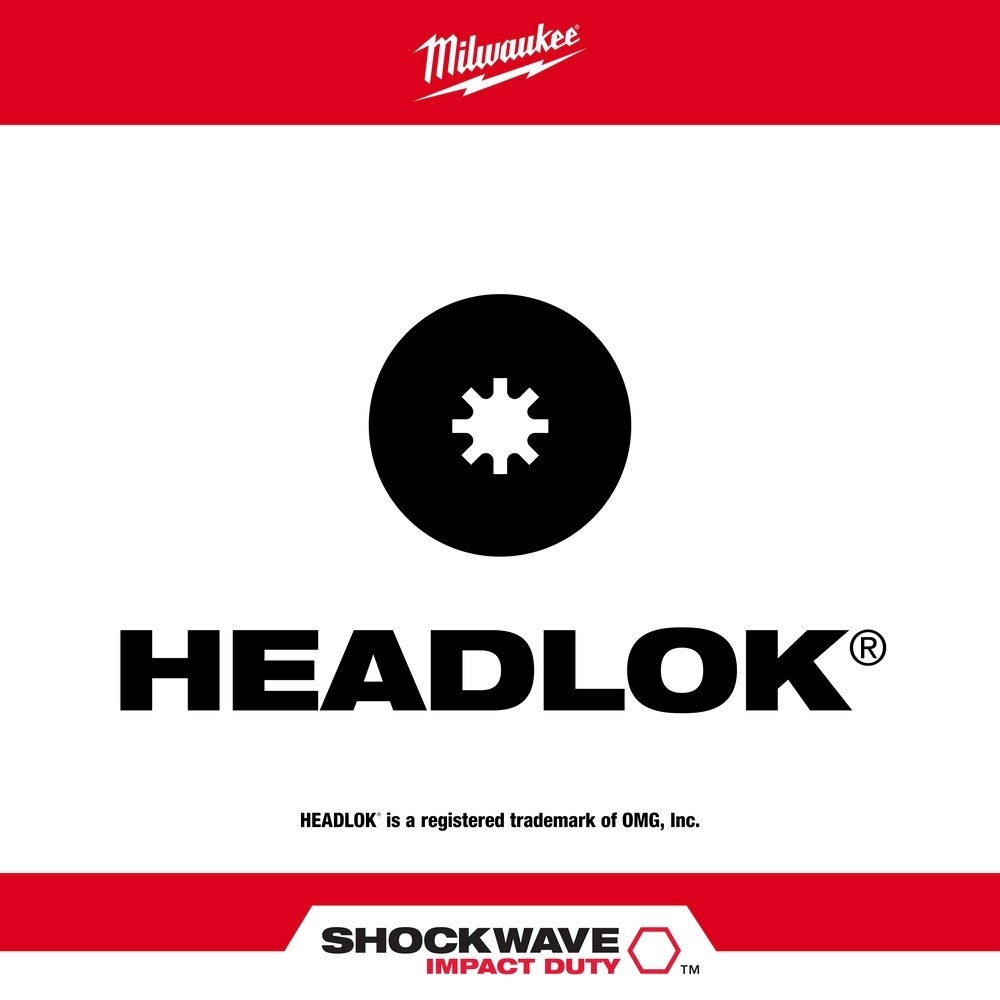Milwaukee 48-32-4648 Shockwave 2" Headlok 2PK - 2