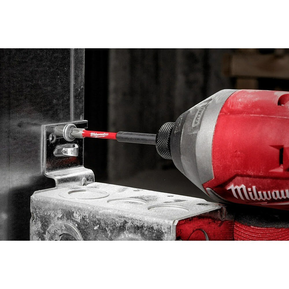 Milwaukee 48-32-4670 SHOCKWAVE Impact Duty™ 3-1/2" SQ1 Bit 2PK - 6