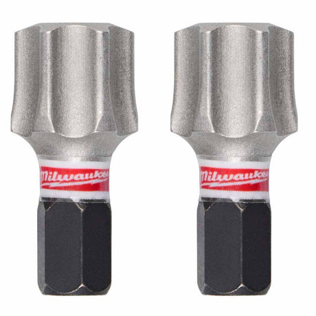 Milwaukee 48-32-6003 SHOCKWAVE Impact Duty 1" T55 Insert Bits 2Pk for Impact Drivers/Drill Drivers