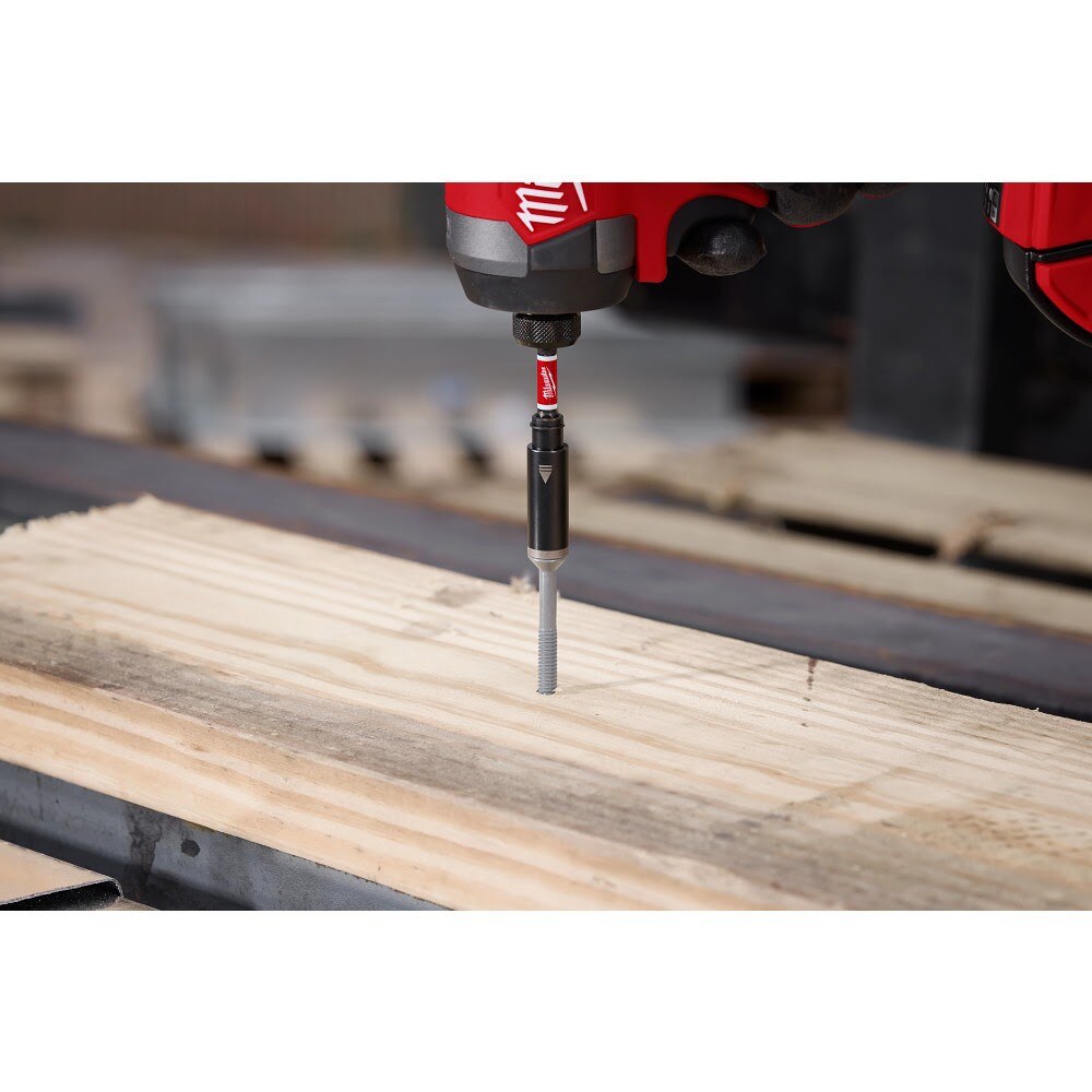 Milwaukee 48-32-7905 SHOCKWAVE Impact Duty 3in. Screw-Holding Bit Holder & Insert Bit Set (4Pc) - 7