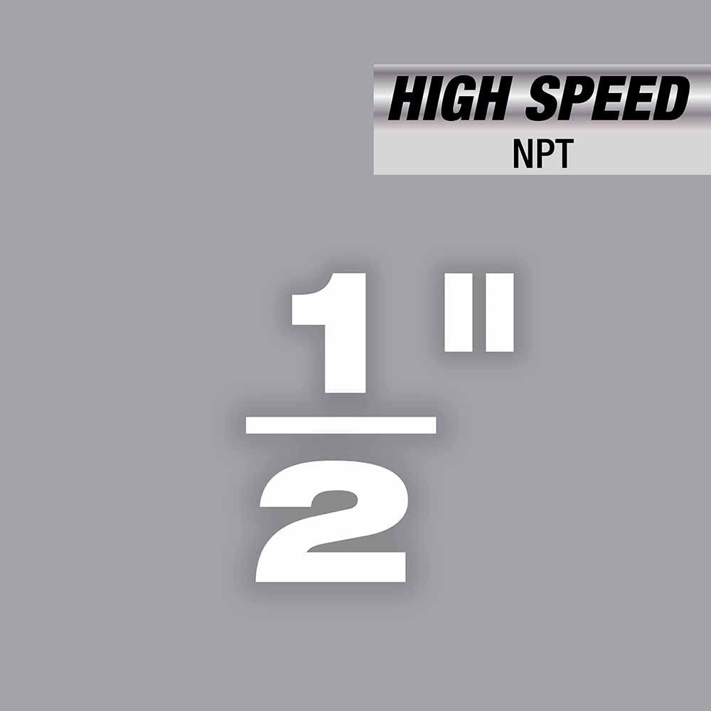 Milwaukee 48-36-1107 1/2" High Speed NPT Portable Pipe Threading Dies - 4