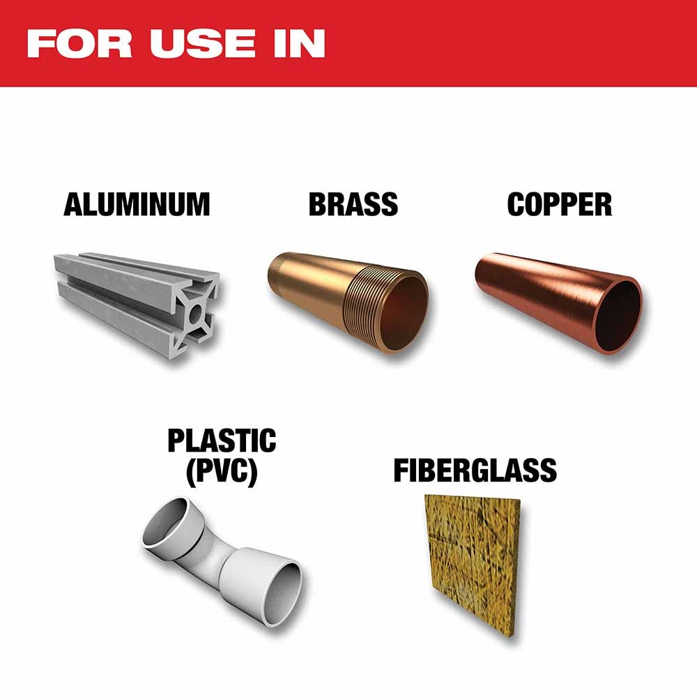 Milwaukee 48-40-4320 6-1/2" 54T ALUMINUM CSB, 5/8" - 3