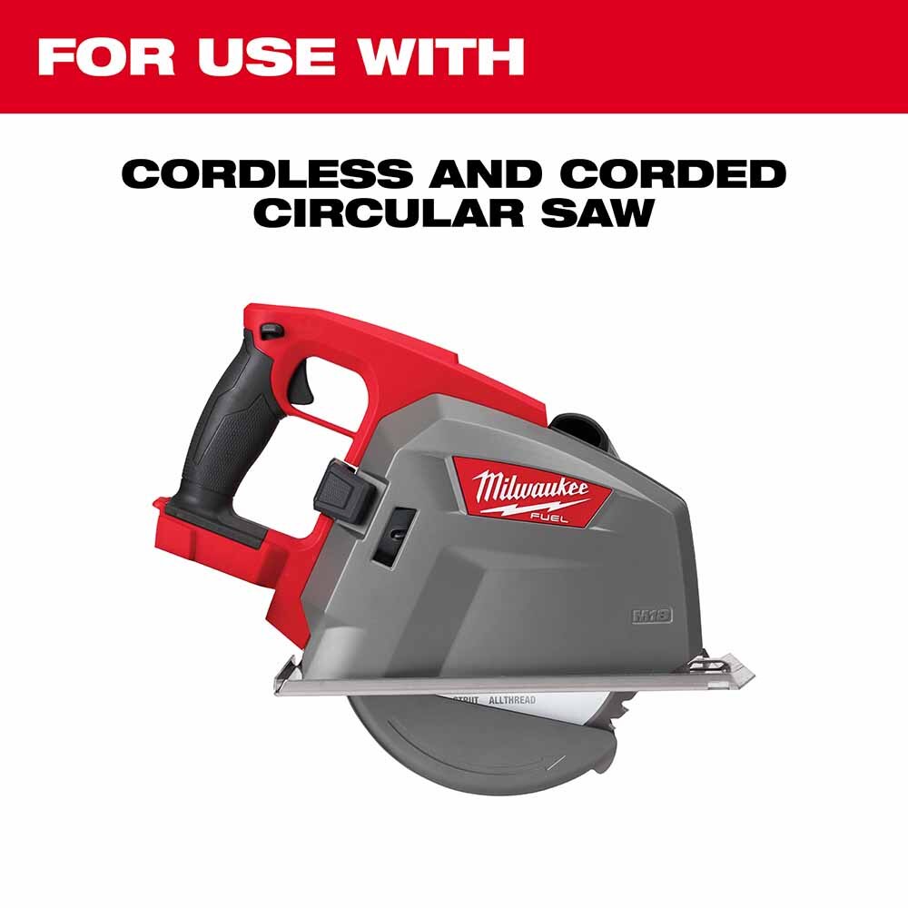 Milwaukee 48-40-4345 8" 58T ALUMINUM CSB, 5/8" - 4