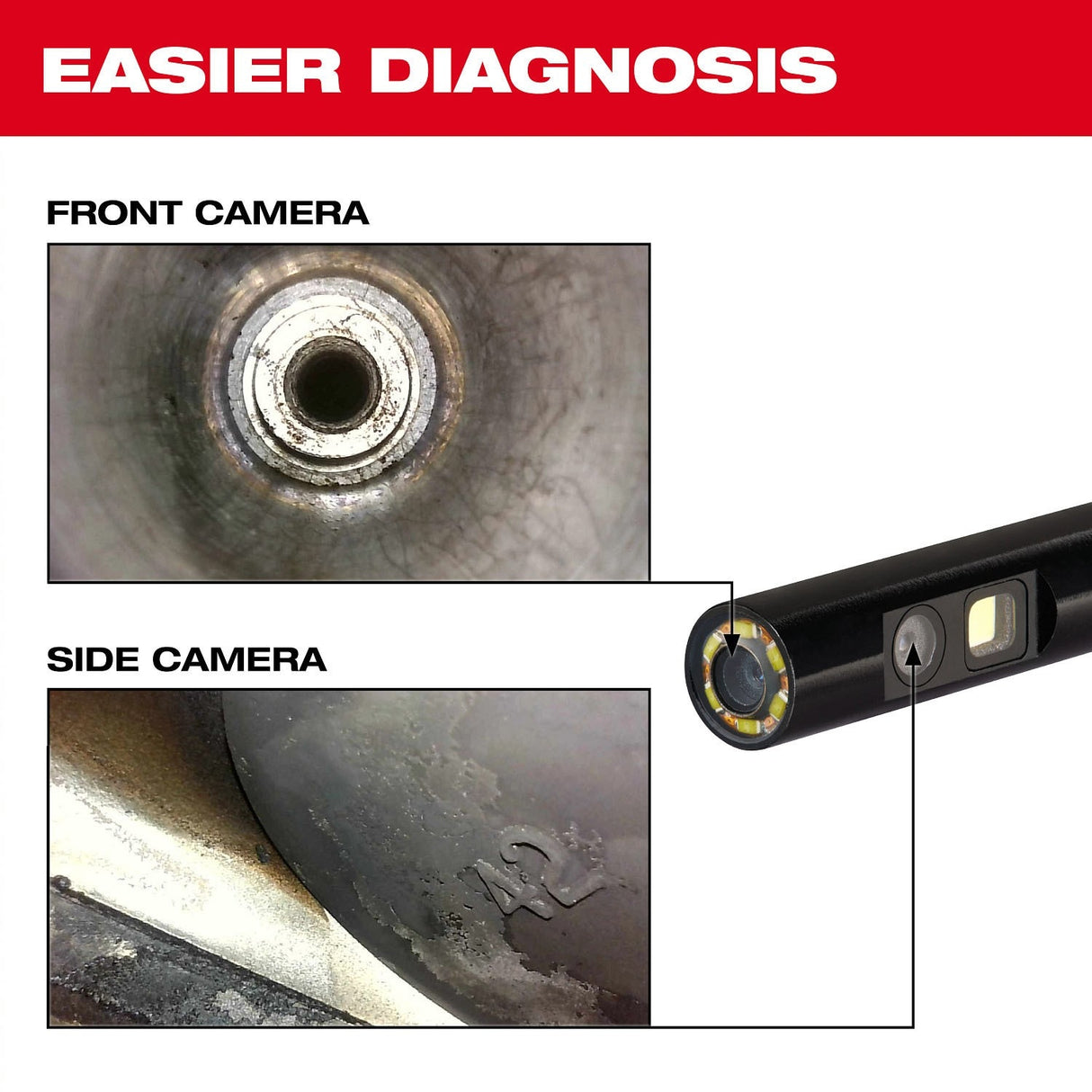 Milwaukee 48-53-3151 5mm Borescope Camera Cable for M12 Auto Borescopes (5 Foot) - 5