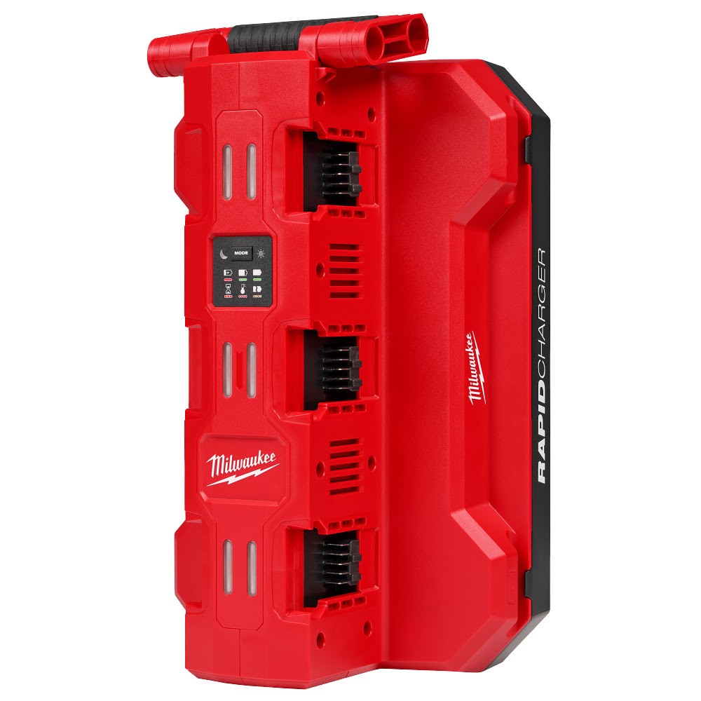 Milwaukee 48-59-1817 M18 Six Bay Daisy Chain Rapid Charger - 15