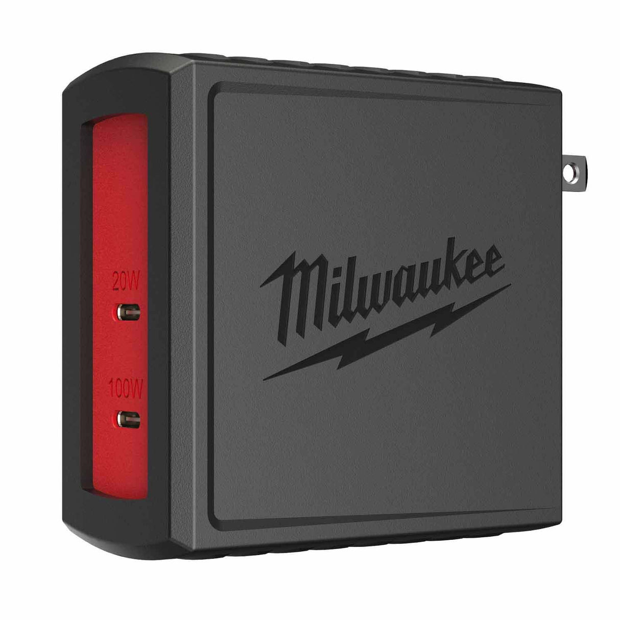 Milwaukee 48-59-2847 120W USB-C 2-Port Wall Adapter for Faster Device Charging