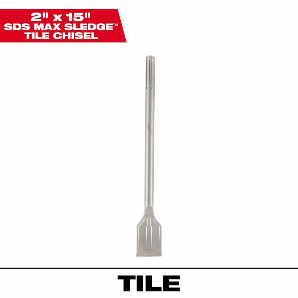 Milwaukee 48-62-4084 SDSMAX 2" x 15" Scaling Chisel