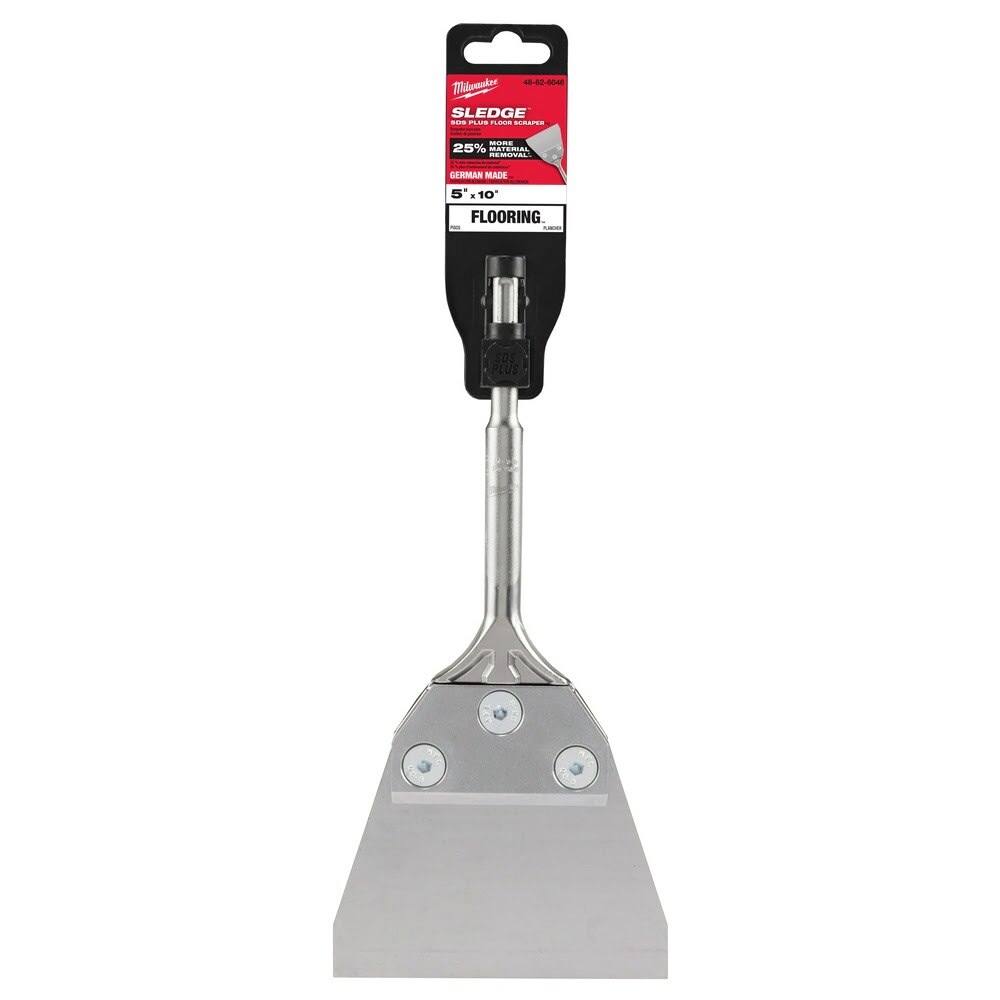 Milwaukee 48-62-6046 SDS+ 4" x 10" Floor Scraper - 6