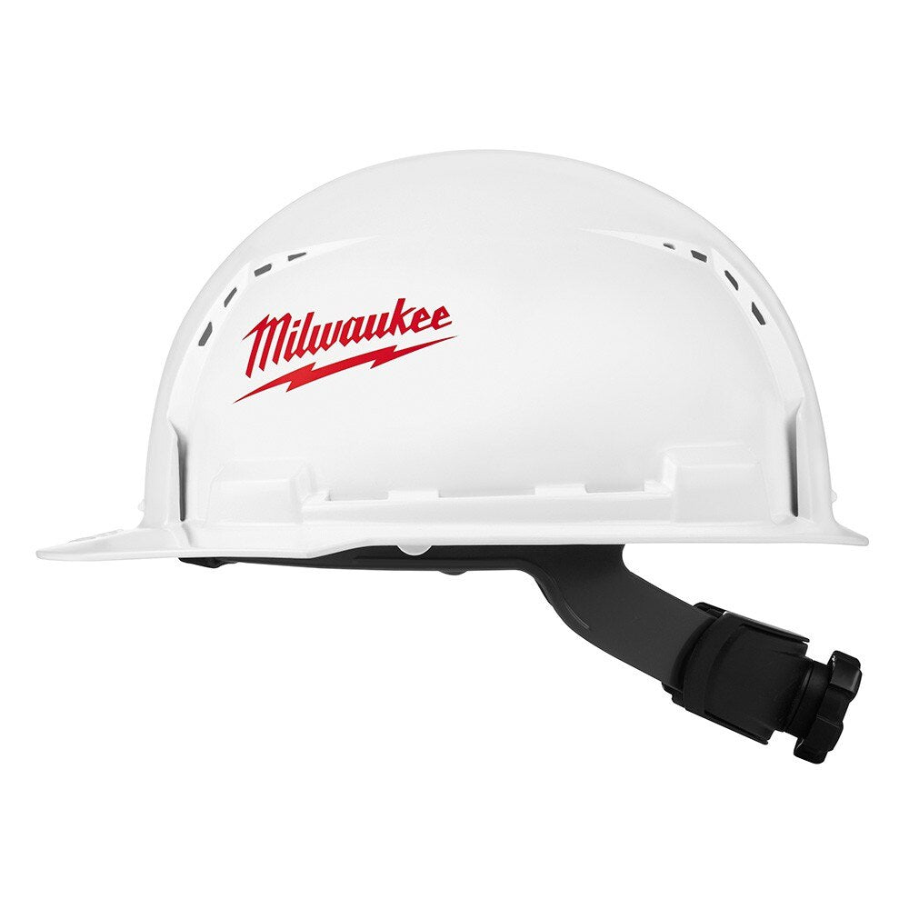 Milwaukee 48-73-1000 Front Brim Vented Hard Hat with BOLT Accessories 
– Type 1 Class C