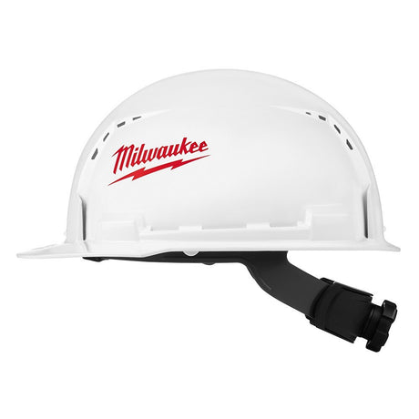 Milwaukee 48-73-1000 Front Brim Vented Hard Hat with BOLT Accessories 
– Type 1 Class C
