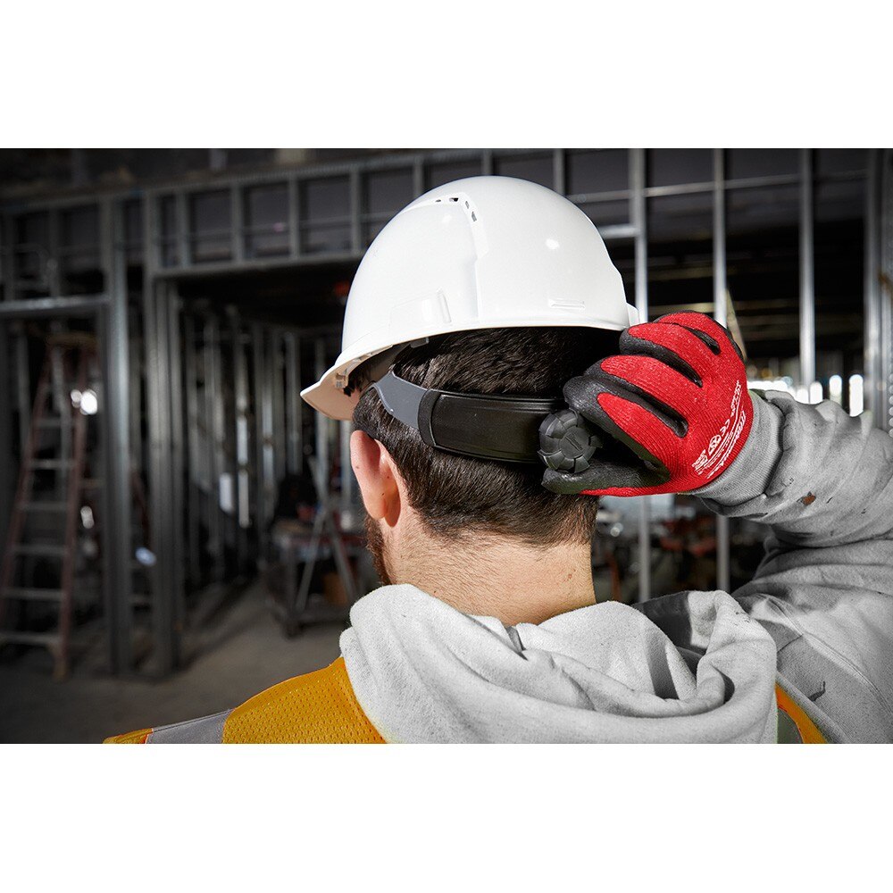 Milwaukee 48-73-1000 Front Brim Vented Hard Hat with BOLT Accessories 
– Type 1 Class C - 4