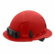 Milwaukee 48-73-1209 Red Full Brim Vented Hard Hat with 4PT Ratcheting Suspension – Type 1 Class C