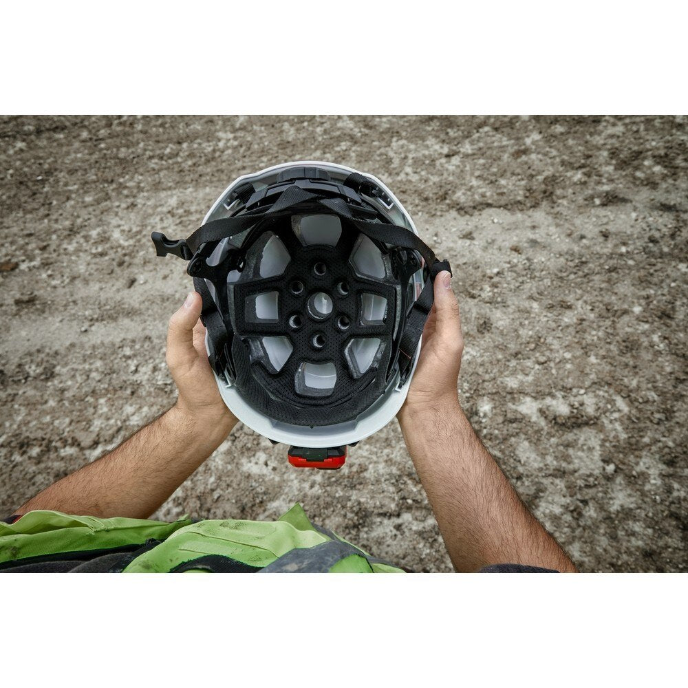 Milwaukee 48-73-1335 BOLT Gray Safety Helmet (USA) - Type 2, Class E, Non-Vented - 6