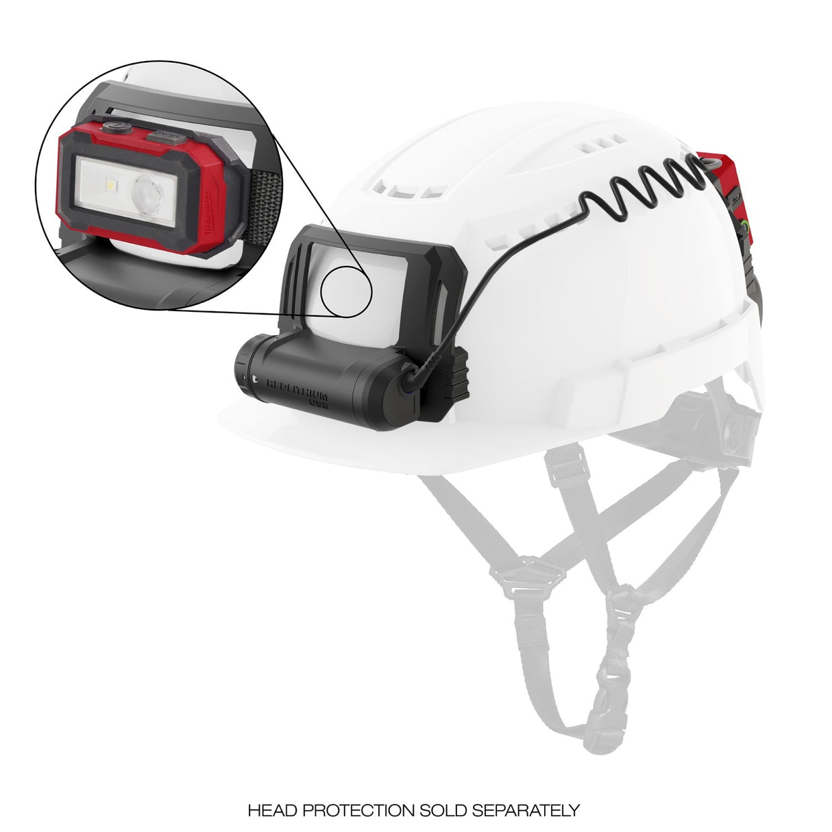 Milwaukee 48-73-1385 BOLT REDLITHIUM USB Cooling Fan for Safety Helmets and Hard Hats - 7