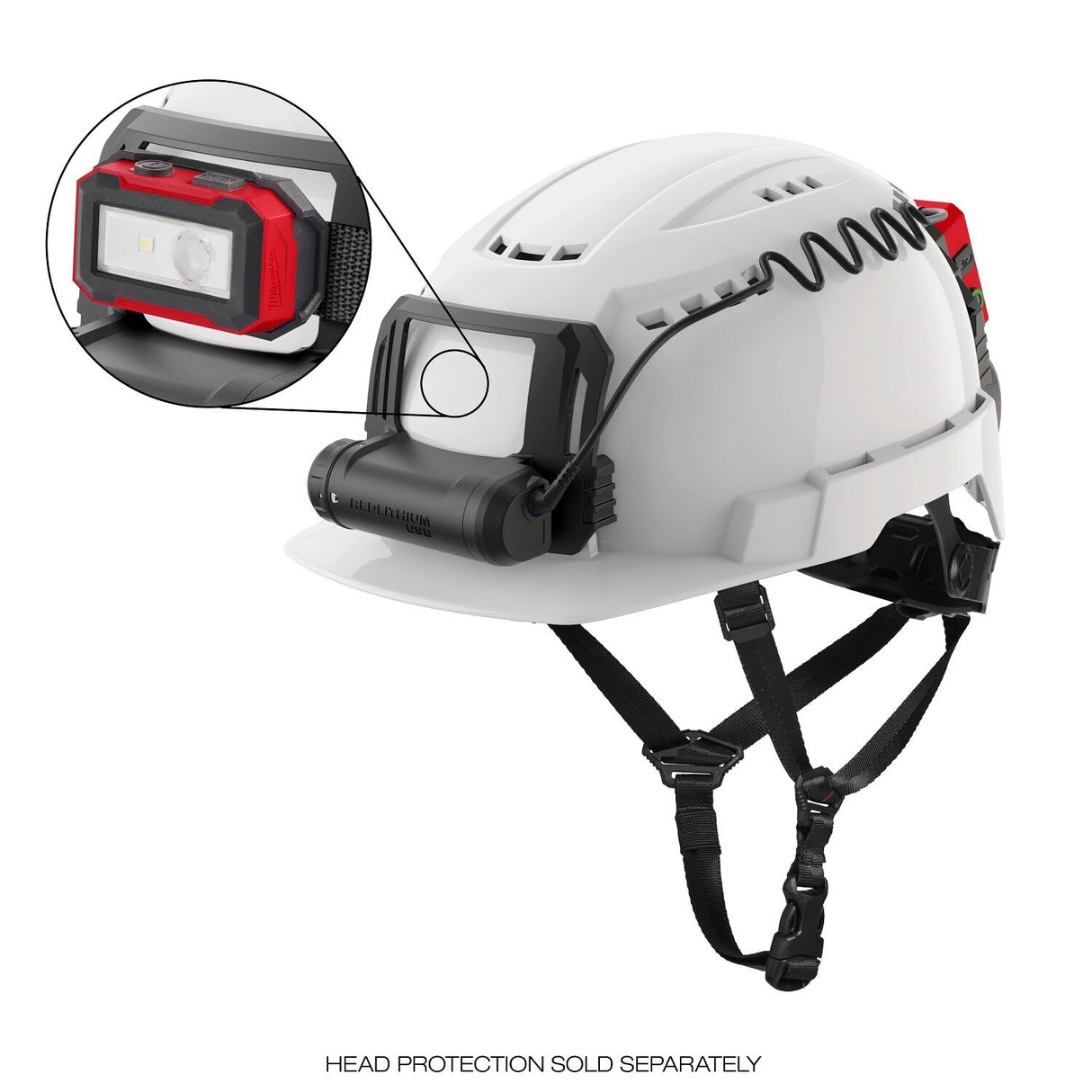 Milwaukee 48-73-1385 BOLT REDLITHIUM USB Cooling Fan for Safety Helmets and Hard Hats - 4
