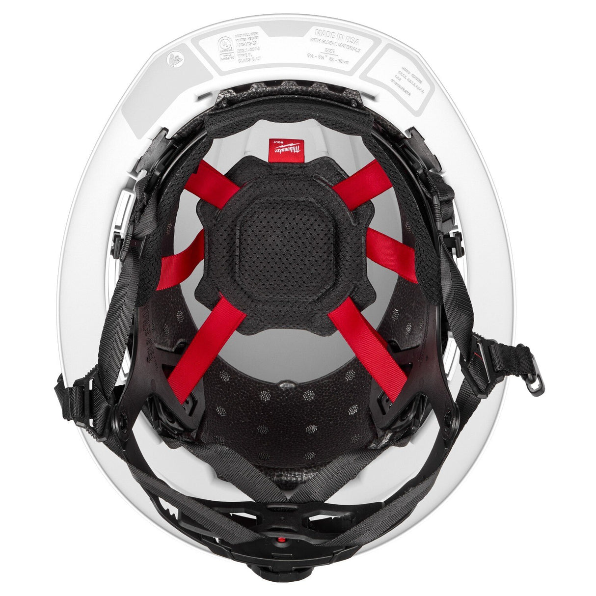 Milwaukee 48-73-1650 BOLT White Full Brim Vented Safety Helmet – Type 2, Class C - 2