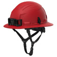 Milwaukee 48-73-1659 BOLT Red Full Brim Safety Helmet – Type 2, Class E