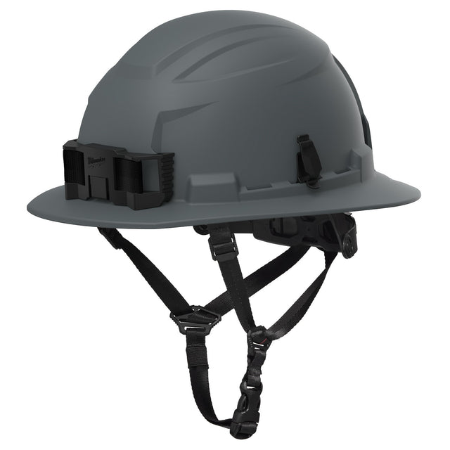Milwaukee 48-73-1665 BOLT Gray Full Brim Safety Helmet – Type 2, Class E