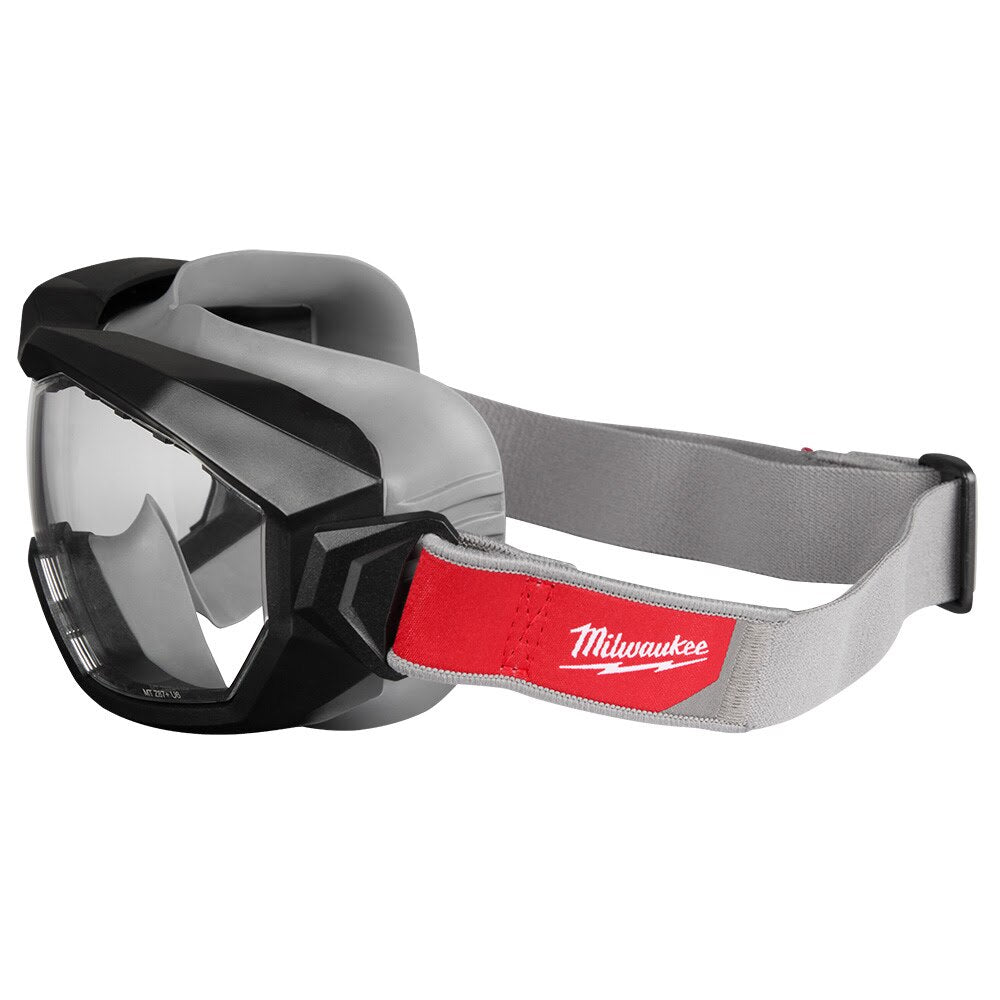 Milwaukee 48-73-2065 Non-Vented Goggles - Clear Dual Coat Lens - 4