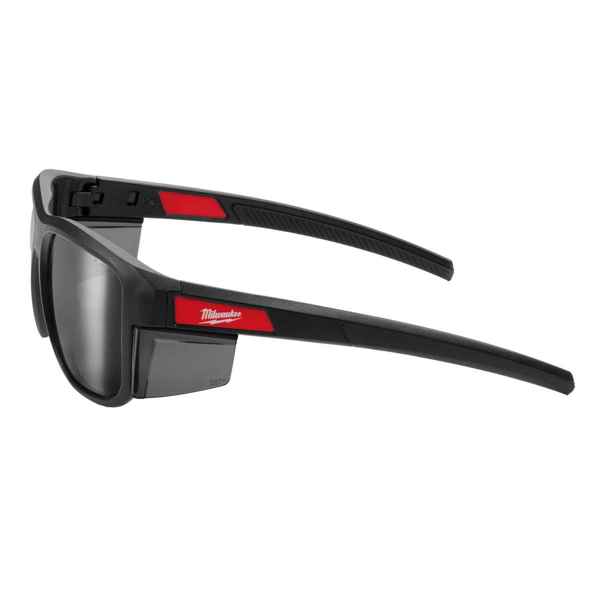 Milwaukee 48-73-2512 Full Frame Safety Glasses with Removable Side Shields Silver Mirrored Anti-Scratch Lenses - 3