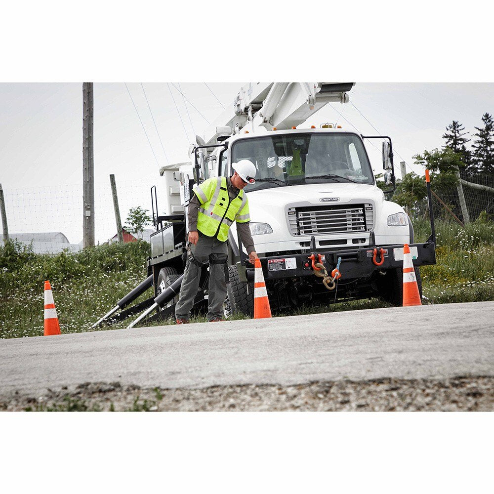 Milwaukee 48-73-5323 AR/FR Cat. 1 Class 3 High Visibility Yellow Safety Vest - 2XL/3XL - 6