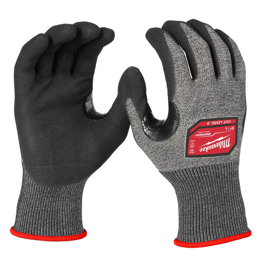 Milwaukee 48-73-7152E Cut Level 5 High-Dexterity Nitrile Dipped Gloves - L (12 Pack)
