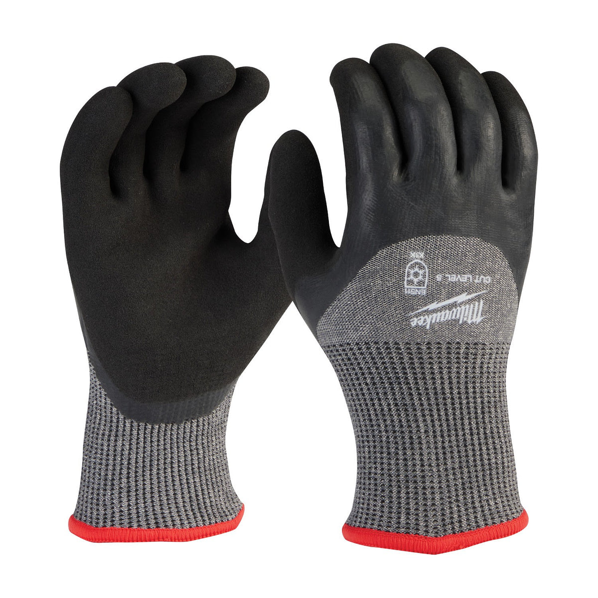 Milwaukee 48-73-7954E Cut Level 5 Winter Dipped Gloves - XXL (12 Pack)
