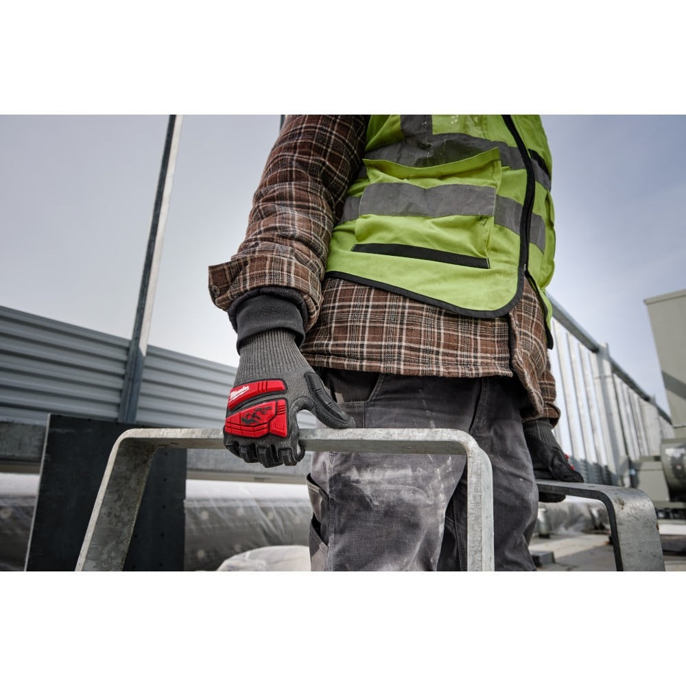 Milwaukee 48-73-8152 Impact Cut 5 Nitrile Dip Glove - L - 4