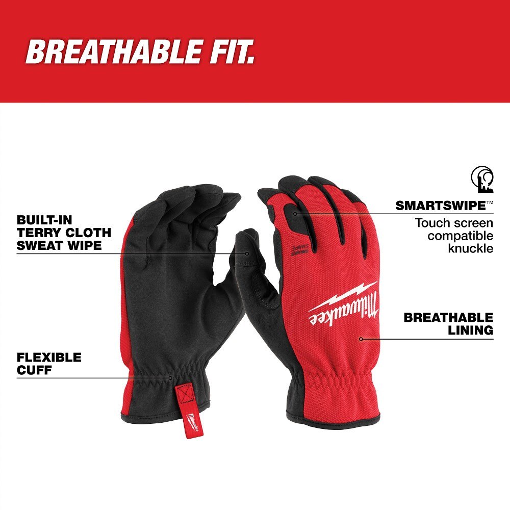 Milwaukee 48-73-8512 Lightweight Work Glove With Flexible Cuff - Large - 2