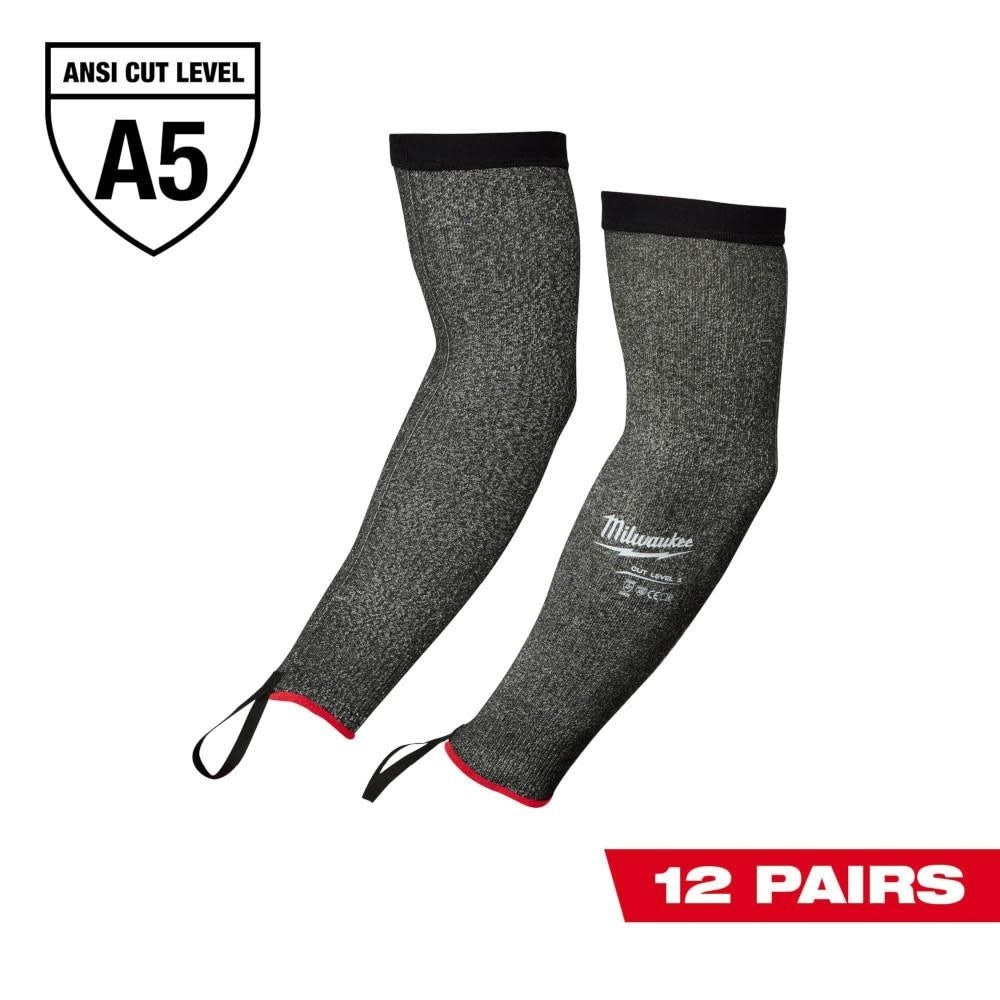 Milwaukee 48-73-9050B 16" Cut Level 5 Protective Sleeves - 12PK - 2