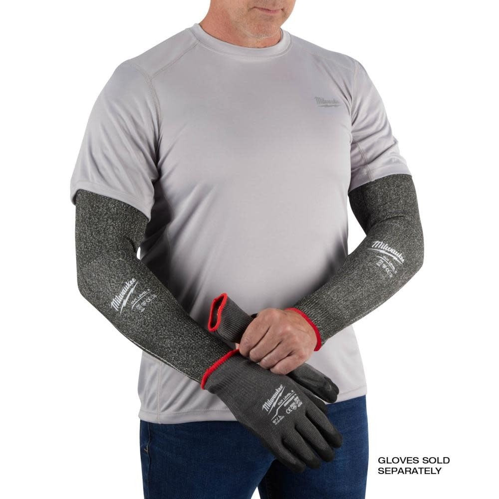 Milwaukee 48-73-9050B 16" Cut Level 5 Protective Sleeves - 12PK - 4