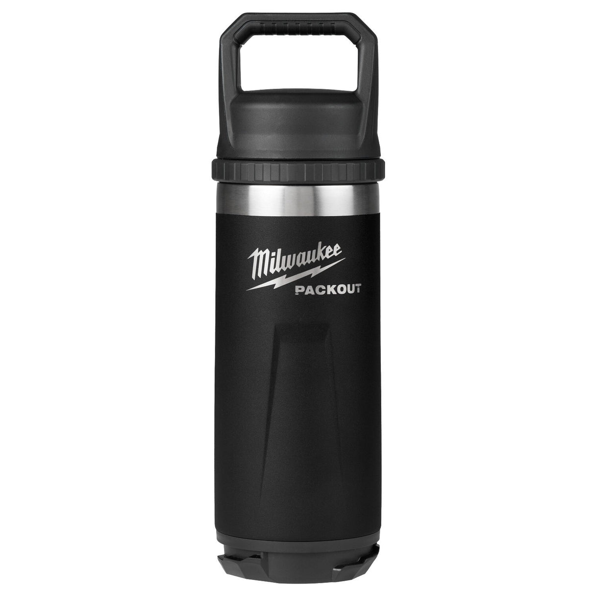 Milwaukee 48-82-8382BX PACKOUT 18 oz Insulated Bottle with Chug Lid Twist to Lock Connectivity