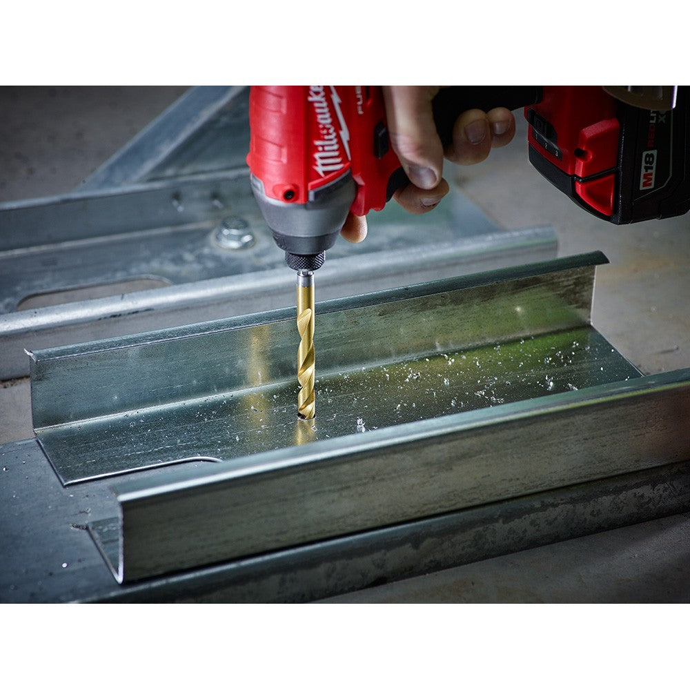 Milwaukee 48-89-4631 23 Piece TiN Shockwave Drill Bit Kit - 3